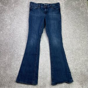 GAP Jeans Women's 8 Blue Baby Bootcut Low Rise Dark Wash Stretch